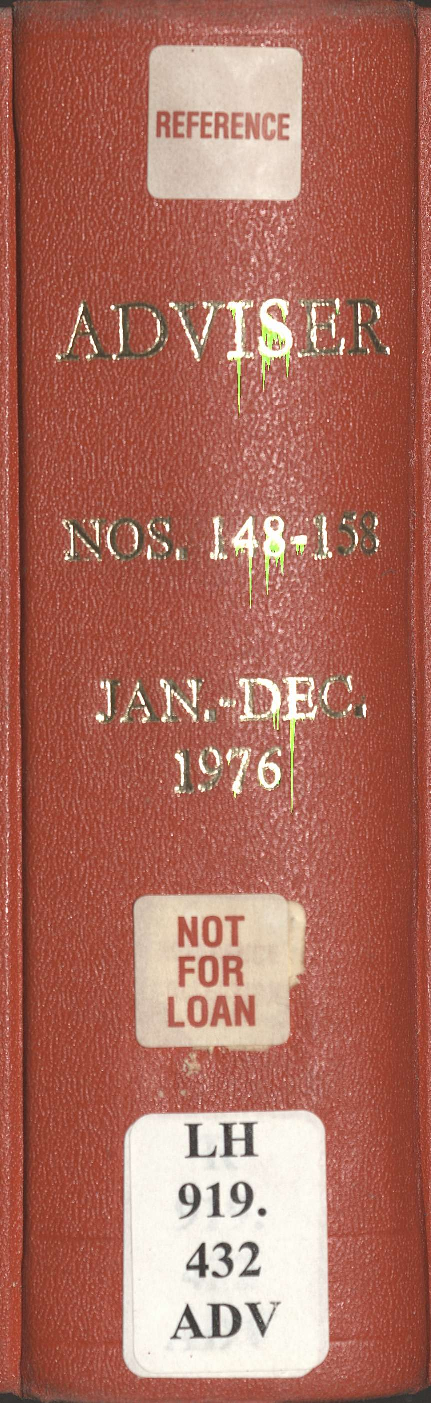 Adviser - January to December 1976