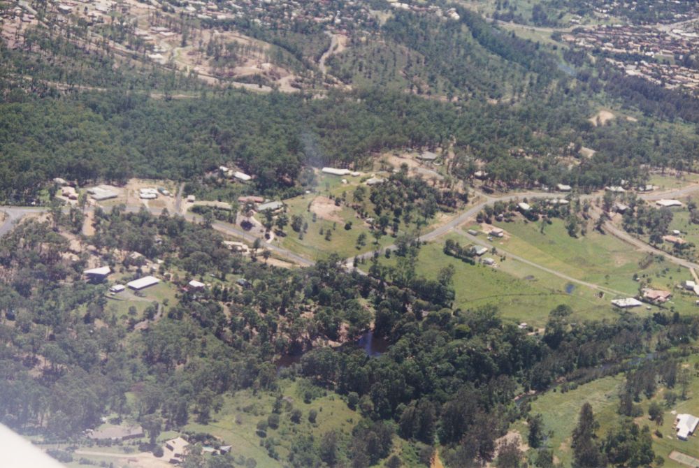 Aerial photograph of possibly the Eatons Hill area