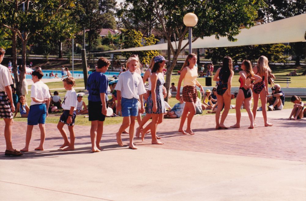 Pool Promotion Day at Lawnton Swimming Pool, Gympie Road Lawnton, 1990s