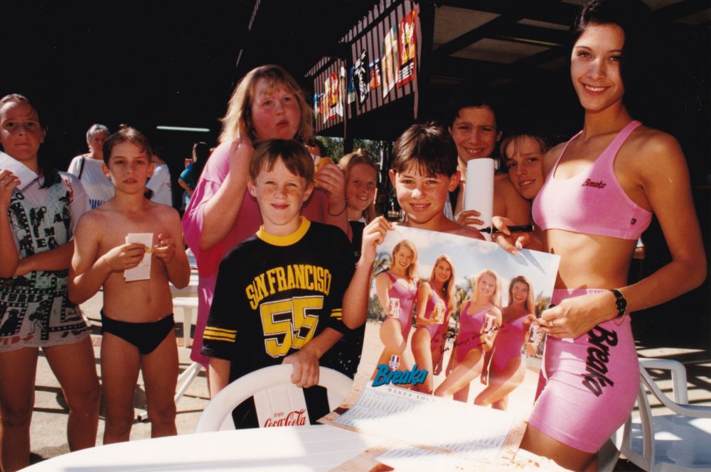 Pool Promotion Day at Lawnton Swimming Pool, Gympie Road Lawnton, 1990s