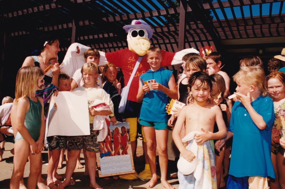 Pool Promotion Day at Lawnton Swimming Pool, Gympie Road Lawnton, 1990s