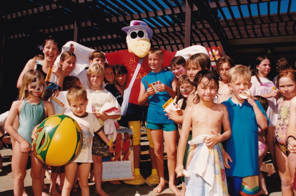 Pool Promotion Day at Lawnton Swimming Pool, Gympie Road Lawnton, 1990s