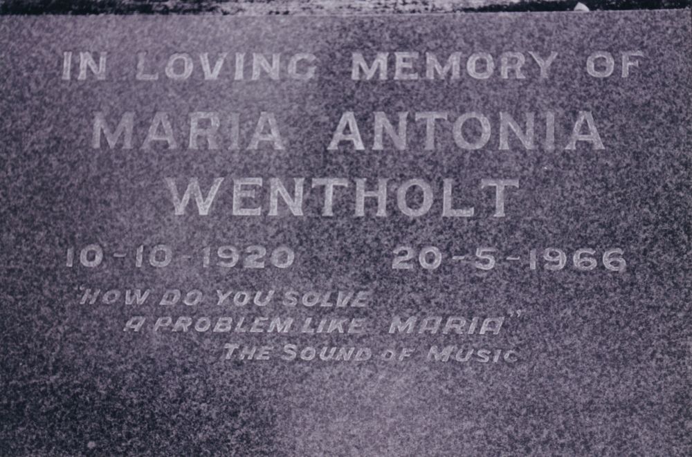 Samsonvale Cemetery, August 1988