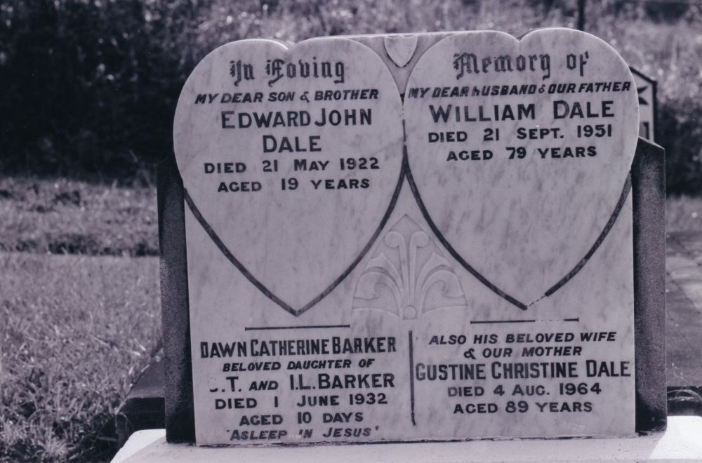 Samsonvale Cemetery, August 1988