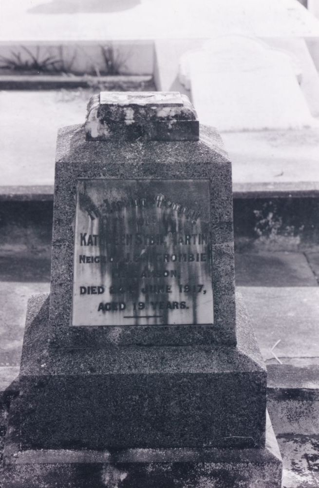 Samsonvale Cemetery, August 1988