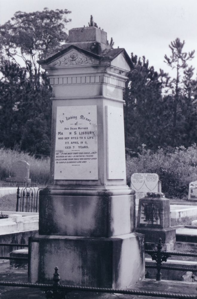 Samsonvale Cemetery, August 1988