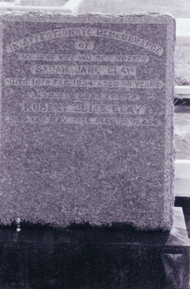 Samsonvale Cemetery, August 1988