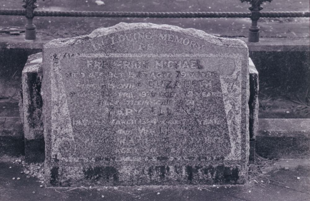Samsonvale Cemetery, August 1988