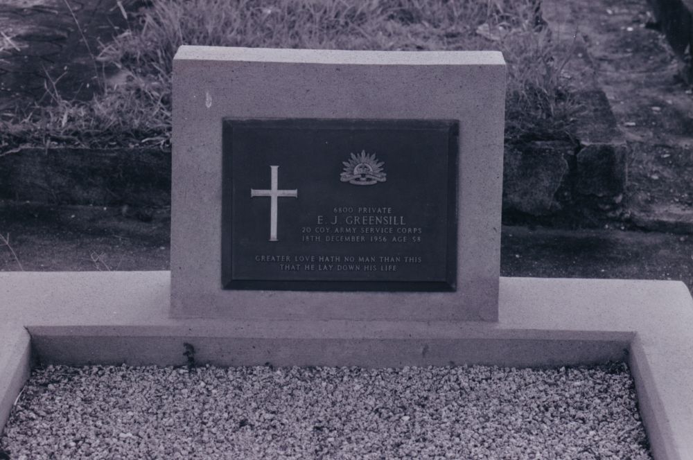 Samsonvale Cemetery, August 1988