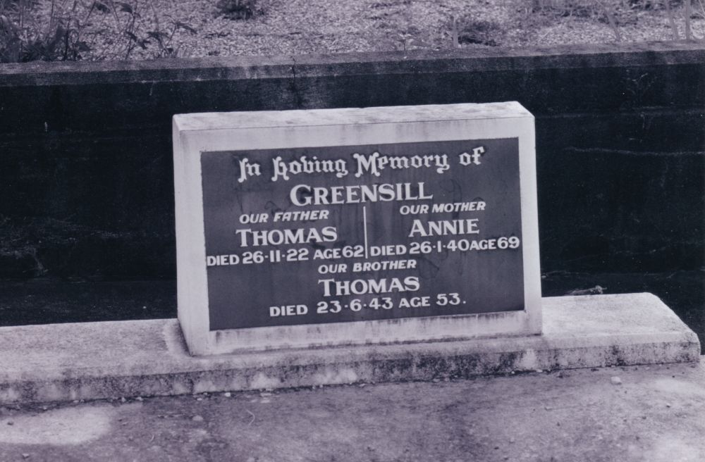Samsonvale Cemetery, August 1988
