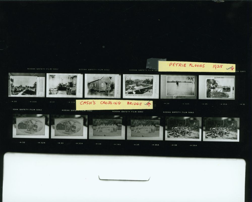 Proof Sheets for publication Tracks and Times, 1988 - Proof Sheet 3
