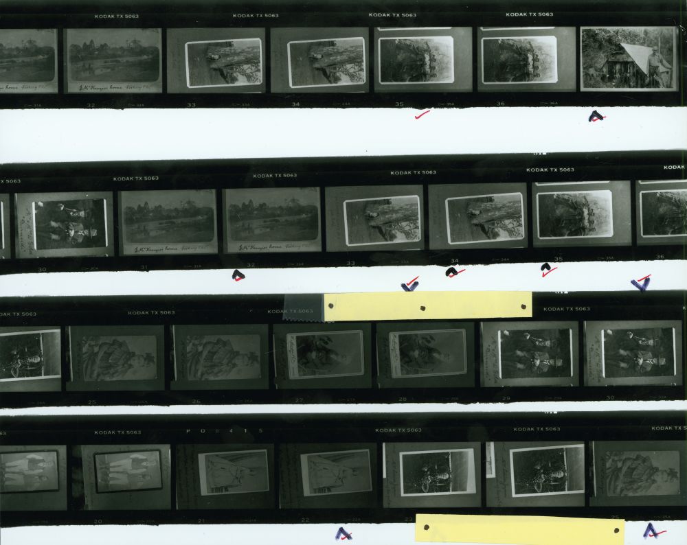 Proof Sheets for publication Tracks and Times, 1988 - Proof Sheet 4