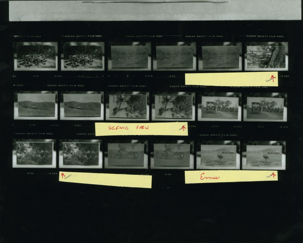 Proof Sheets for publication Tracks and Times, 1988 - Proof Sheet 5