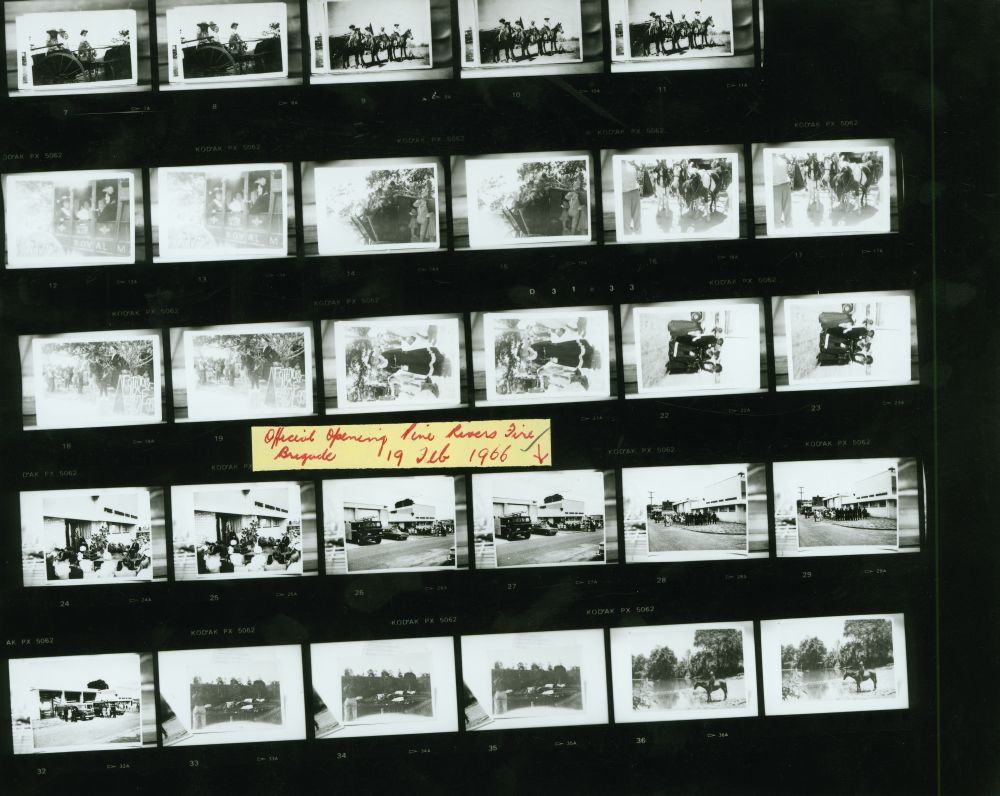 Proof Sheets for publication Tracks and Times, 1988 - Proof Sheet 7