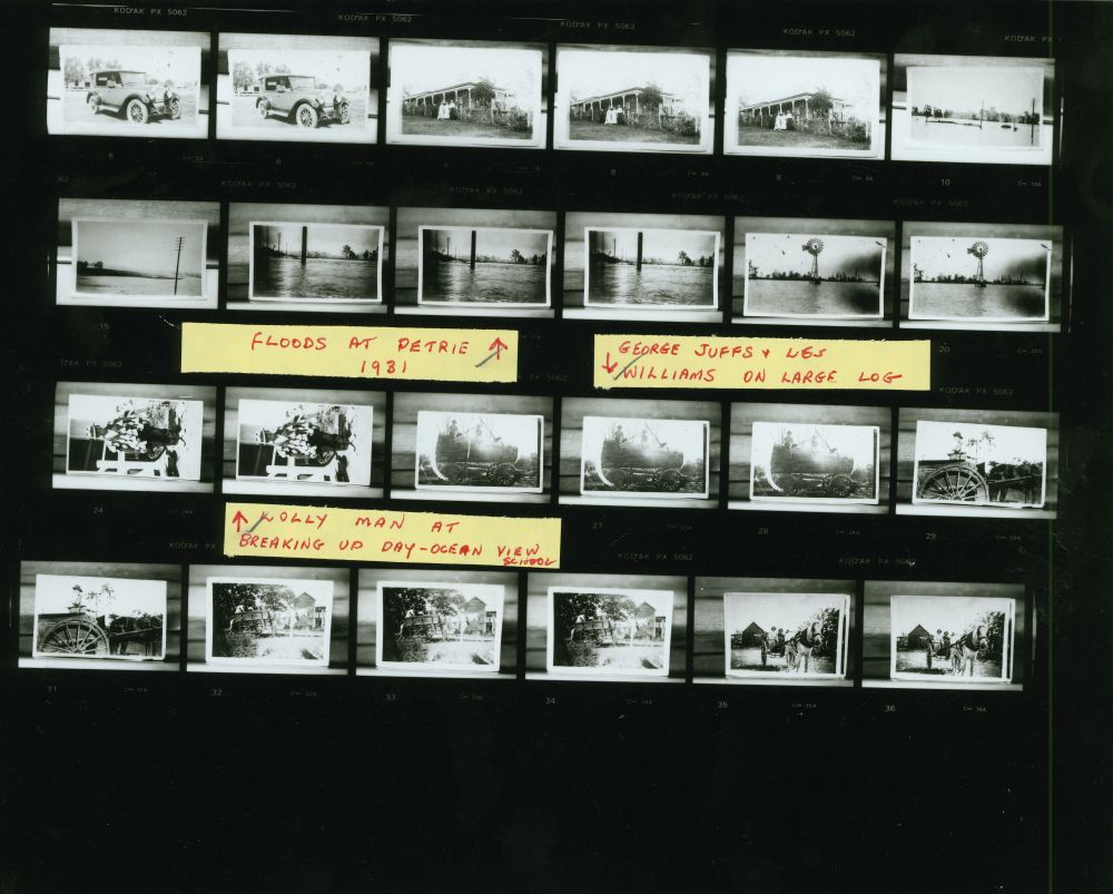 Proof Sheets for publication Tracks and Times, 1988 - Proof Sheet 8