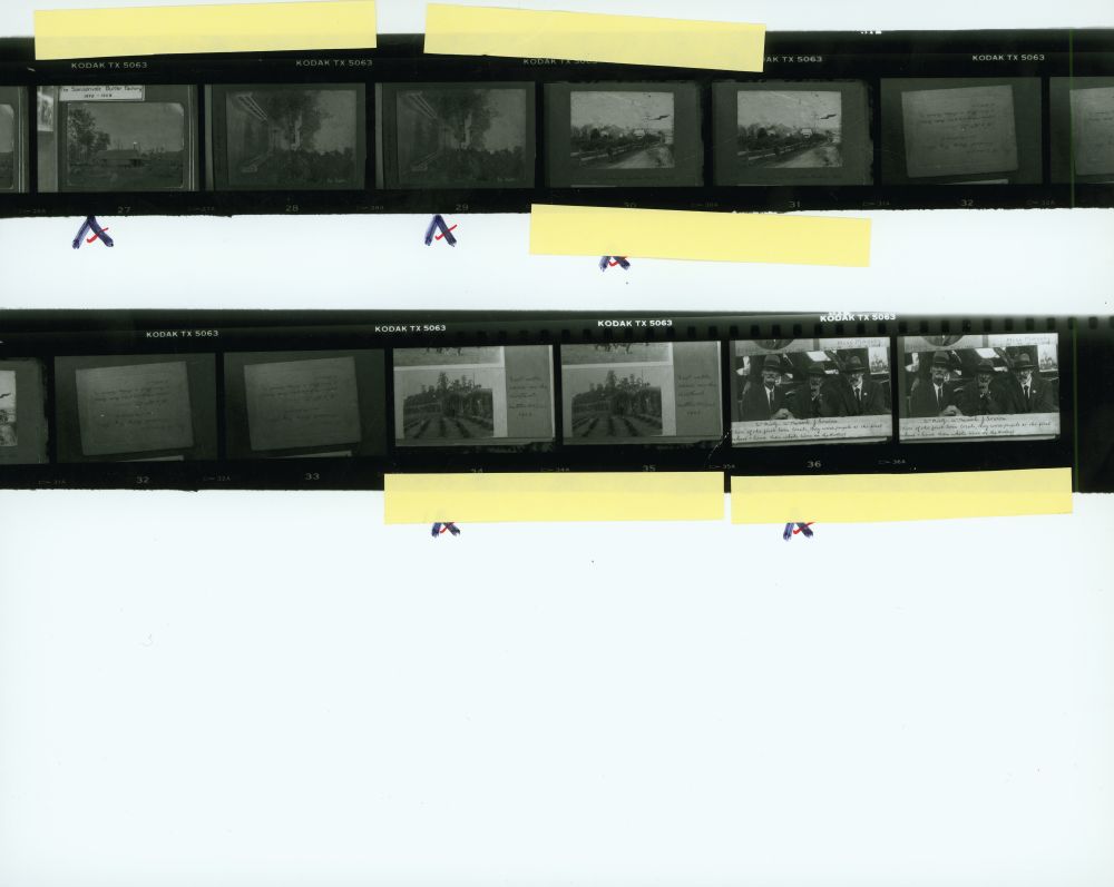 Proof Sheets for publication Tracks and Times, 1988 - Proof Sheet 10