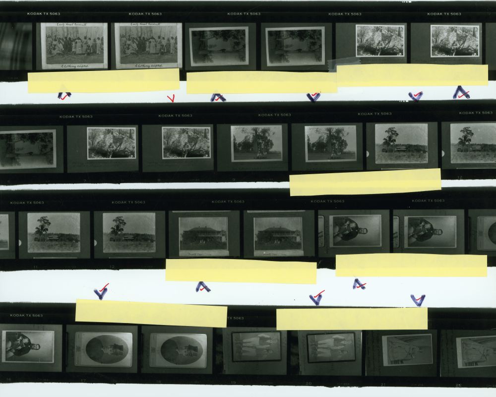 Proof Sheets for publication Tracks and Times, 1988 - Proof Sheet 12