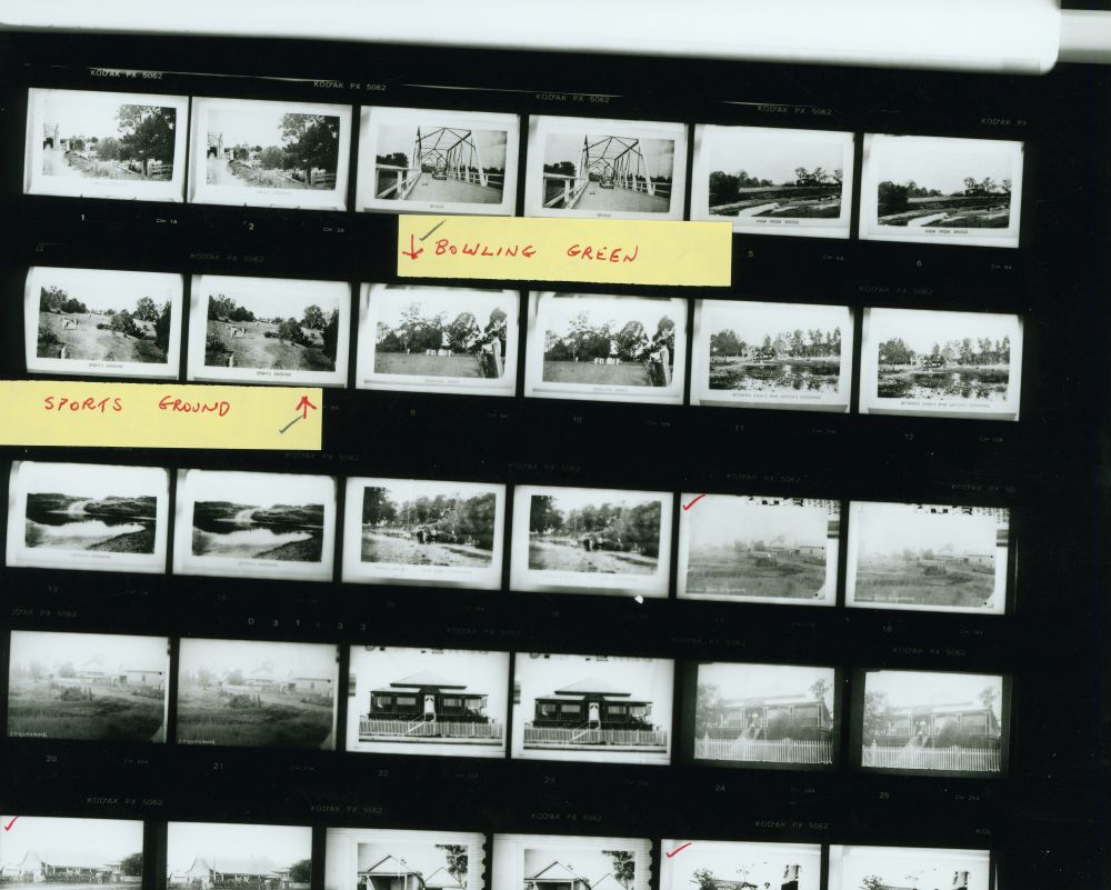 Proof Sheets for publication Tracks and Times, 1988 - Proof Sheet 20