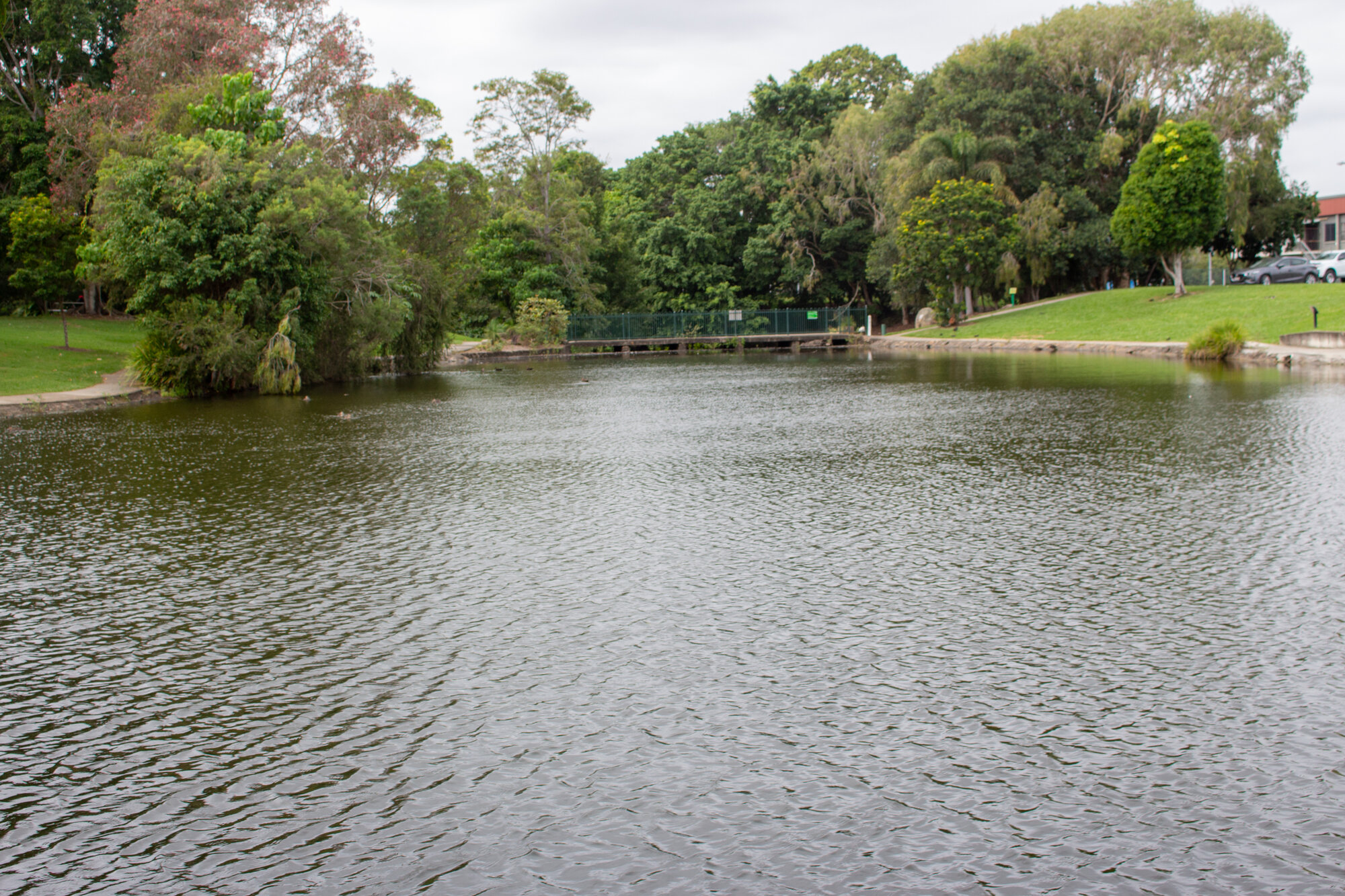 Centenary Lakes area looking east - 2-14 Elliott Street Caboolture