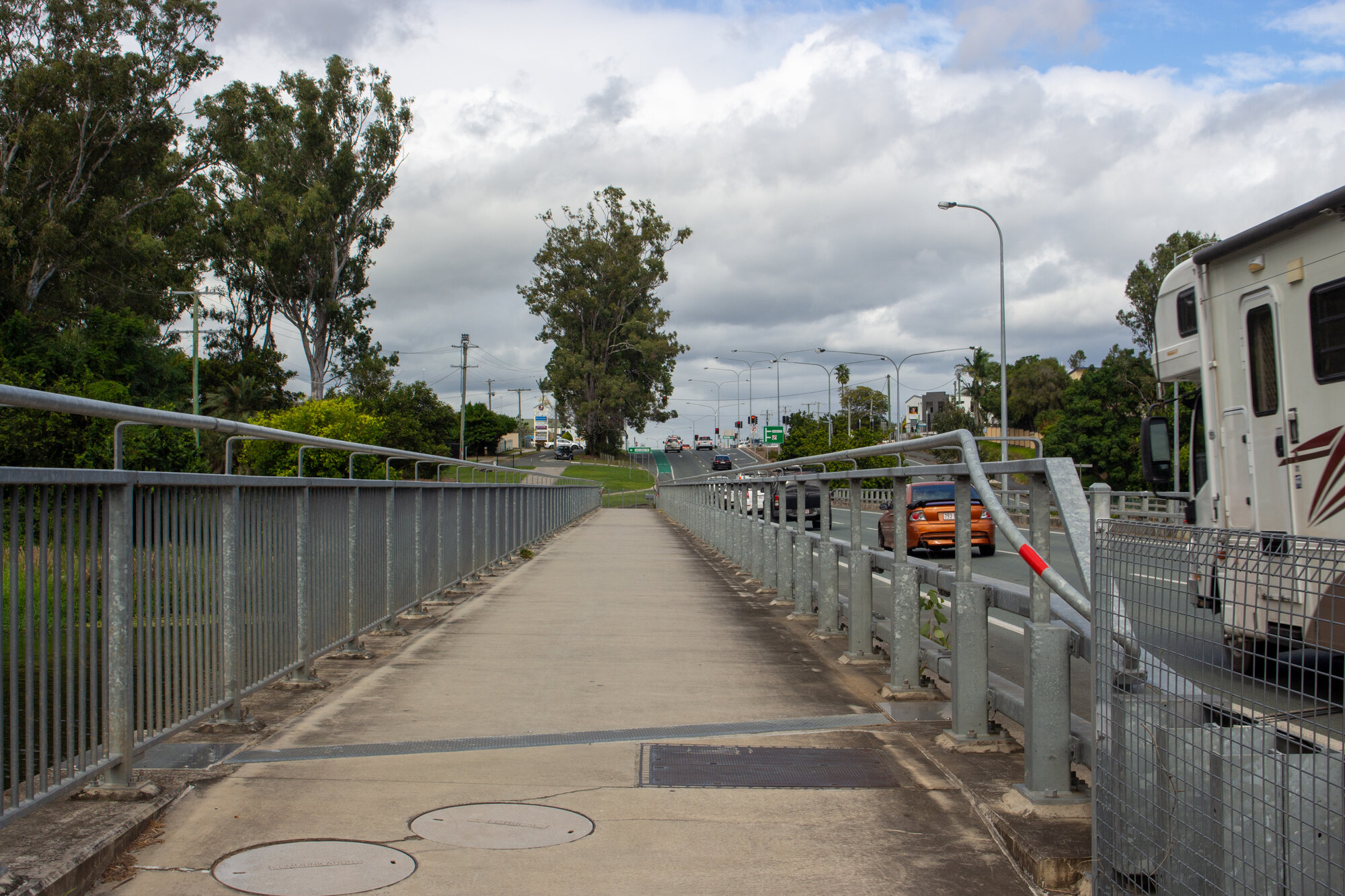 Footpath over Caboolture River - Morayfield Road Caboolture South (southbound lanes)