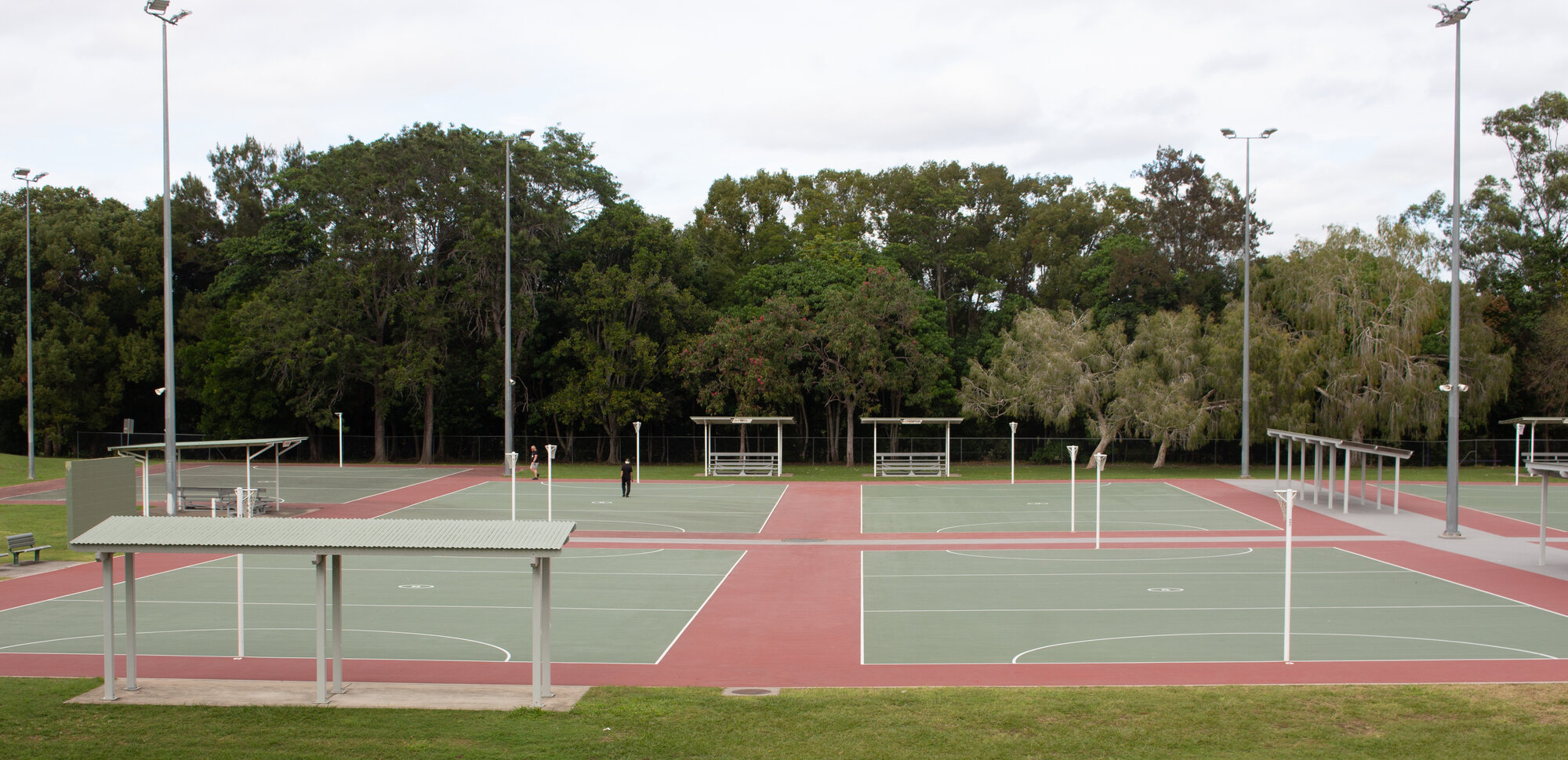 Netball courts at the Caboolture Sports Complex - 15 Riverview Street Caboolture