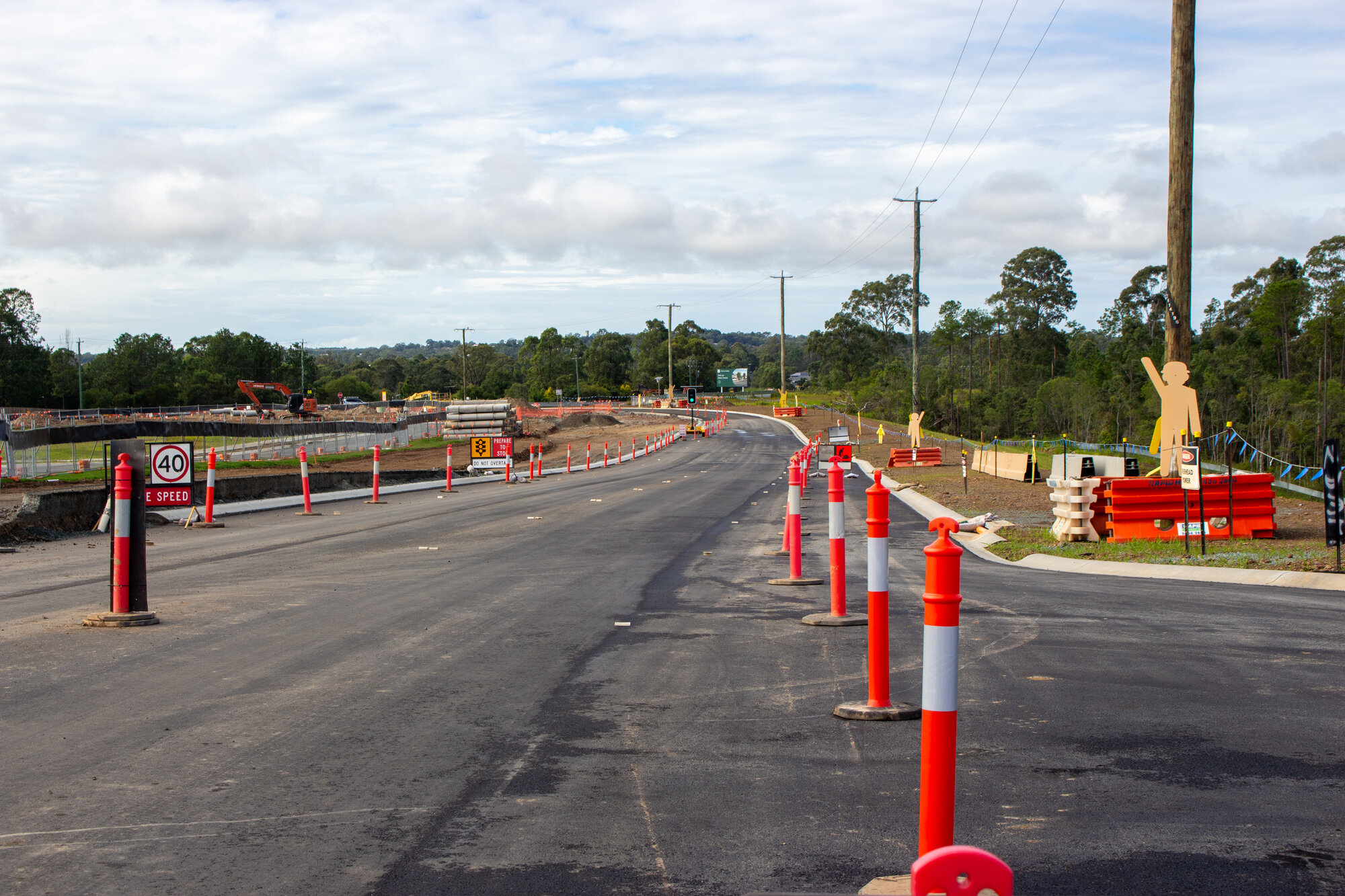Intersection of unnamed road and Jacko Place Morayfield in Kinma Valley housing development