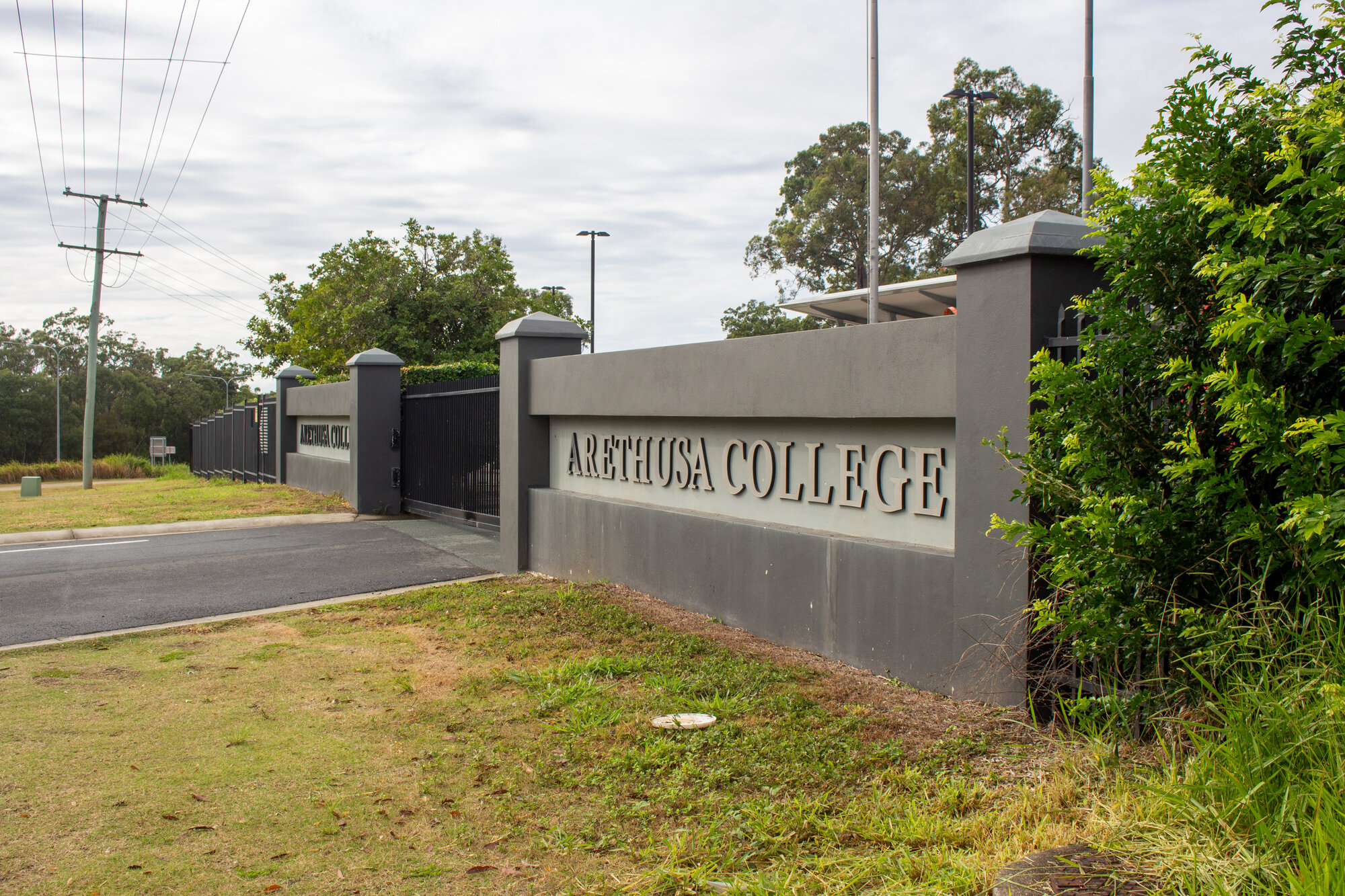 Entrance to Arethusa College - 1-83 Deception Bay Road Deception Bay