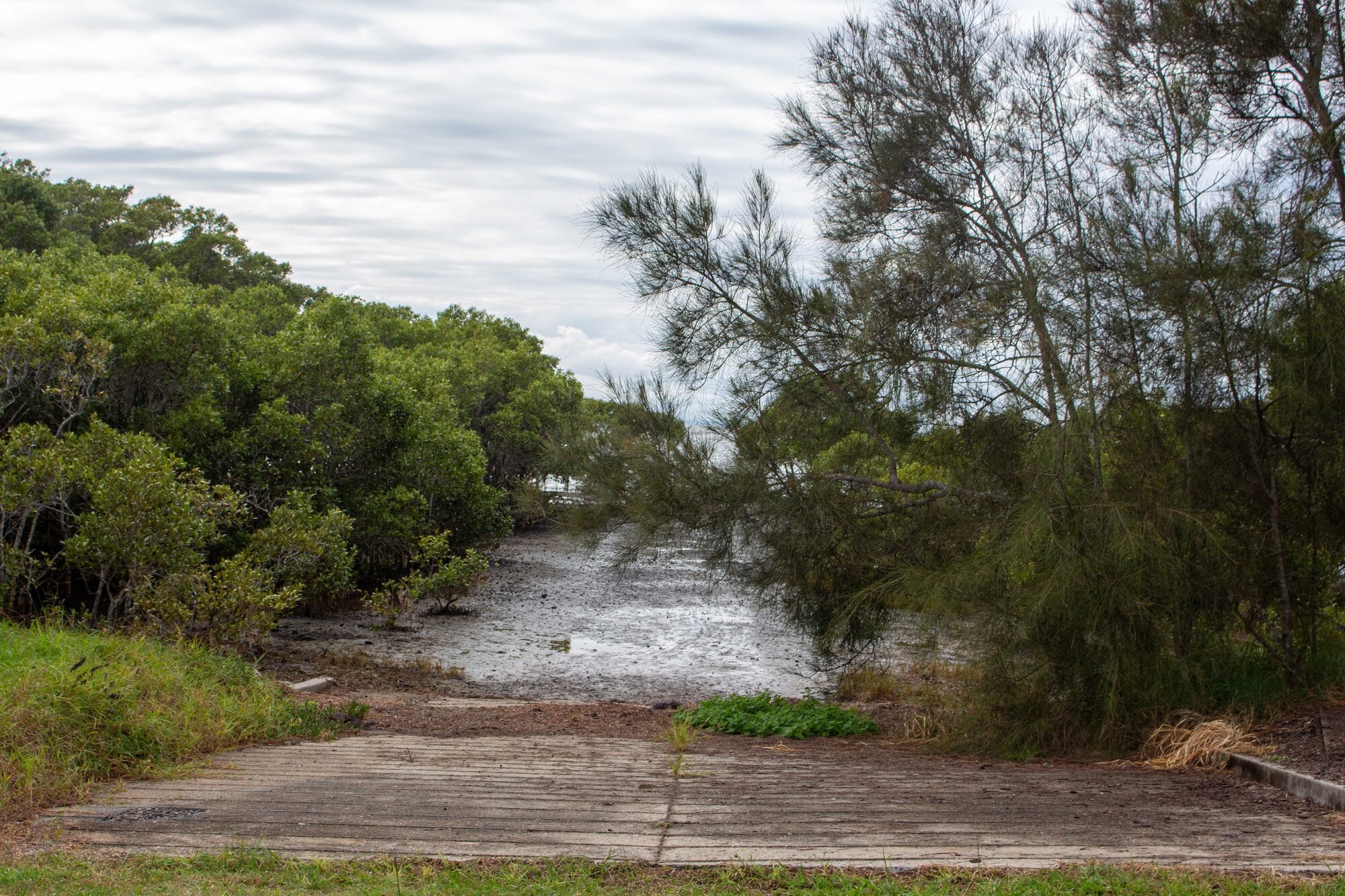 Old boat ramp at property located at 7 Joseph Crescent Deception Bay