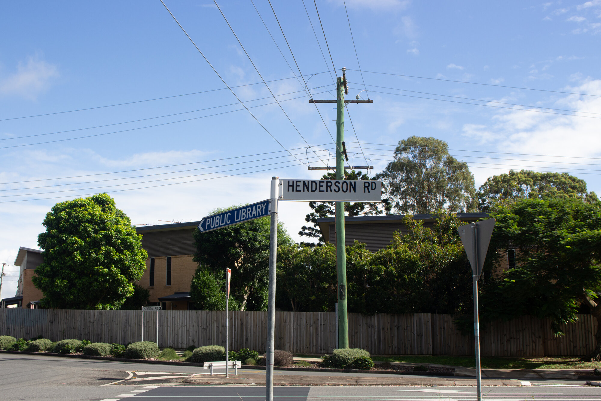 Station Road Burpengary at roundabout