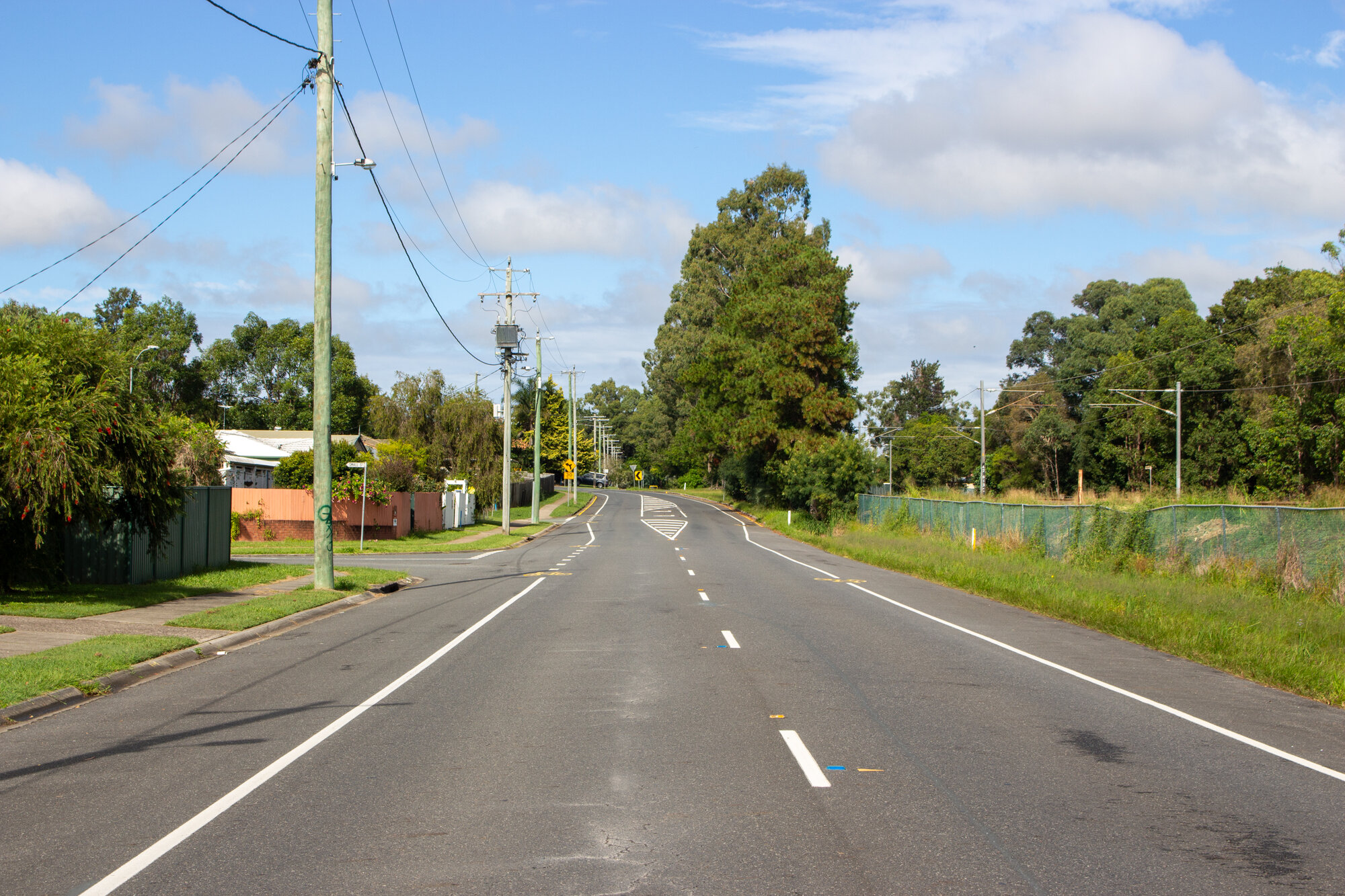 O'Brien Road Burpengary - looking south