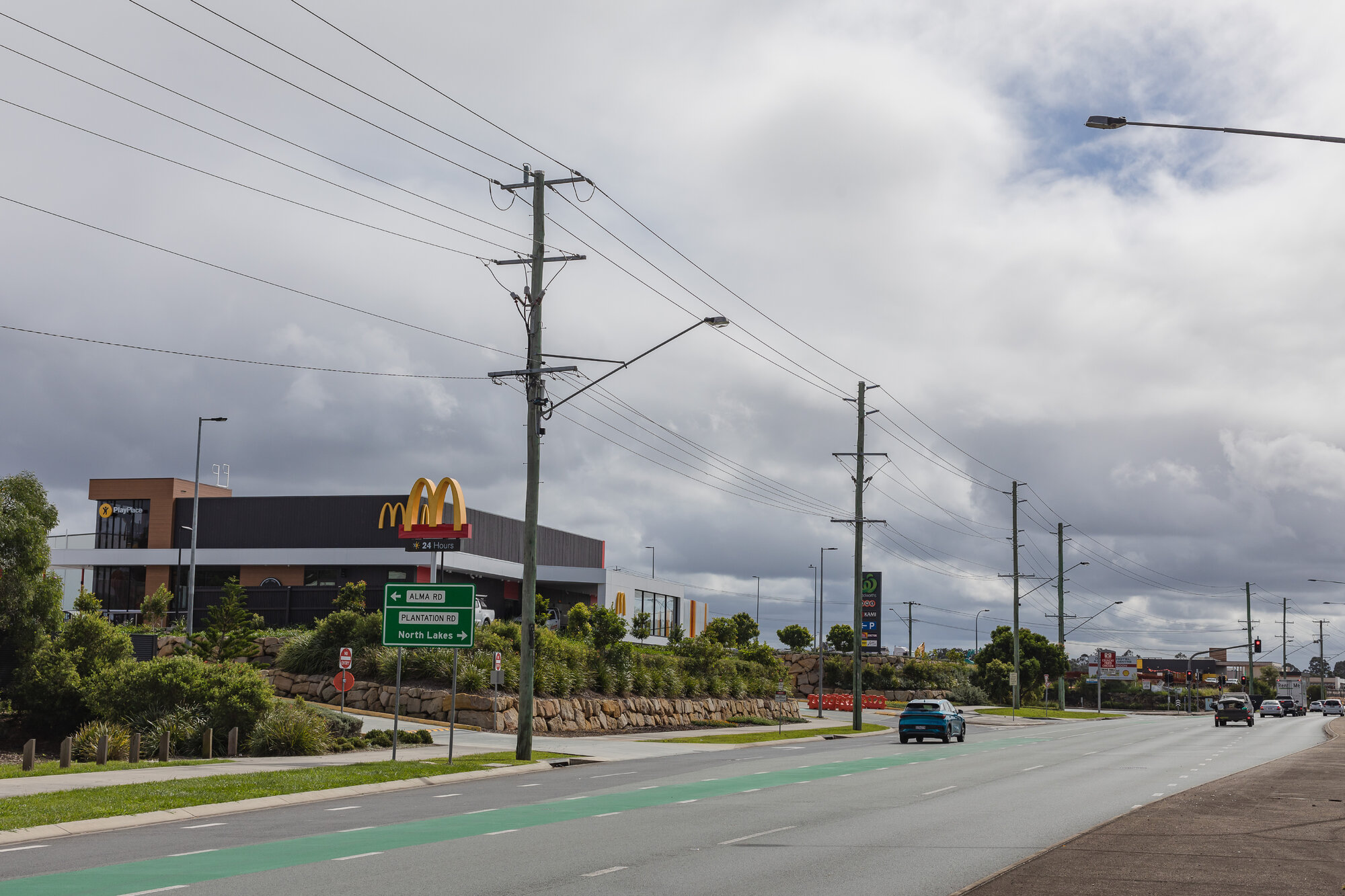 McDonald's restaurant &amp; takeaway located in the shopping centre precinct at 1 Alma Road Dakabin