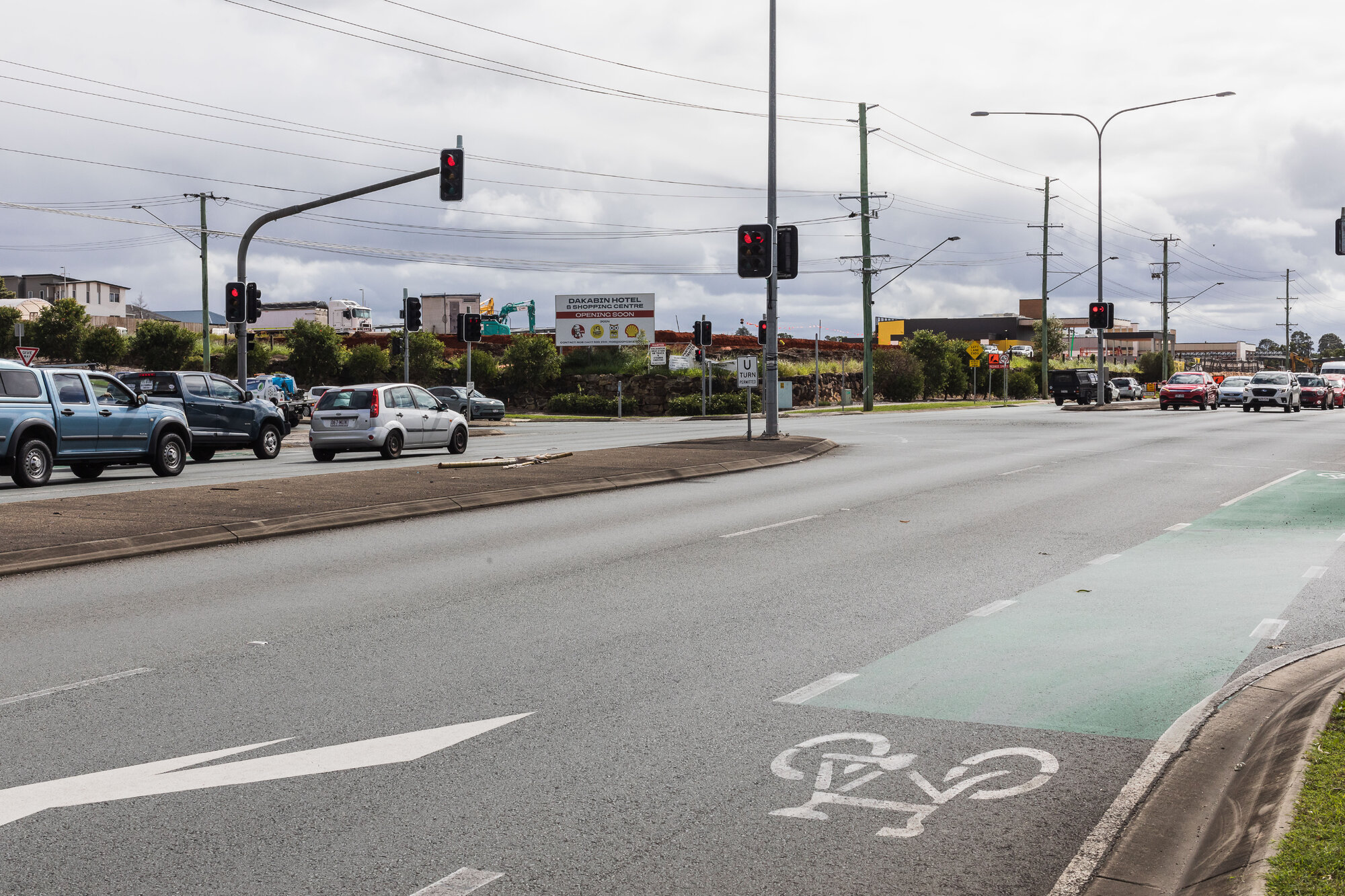 Intersection of Alma Road, Plantation Road and Old Gympie Road Dakabin