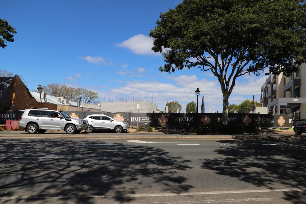 Site of the old Baker's Buildings (established 1924) at 24 King Street Caboolture, 2020