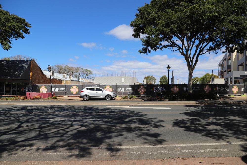Site of the old Baker's Buildings (established 1924) at 24 King Street Caboolture, 2020