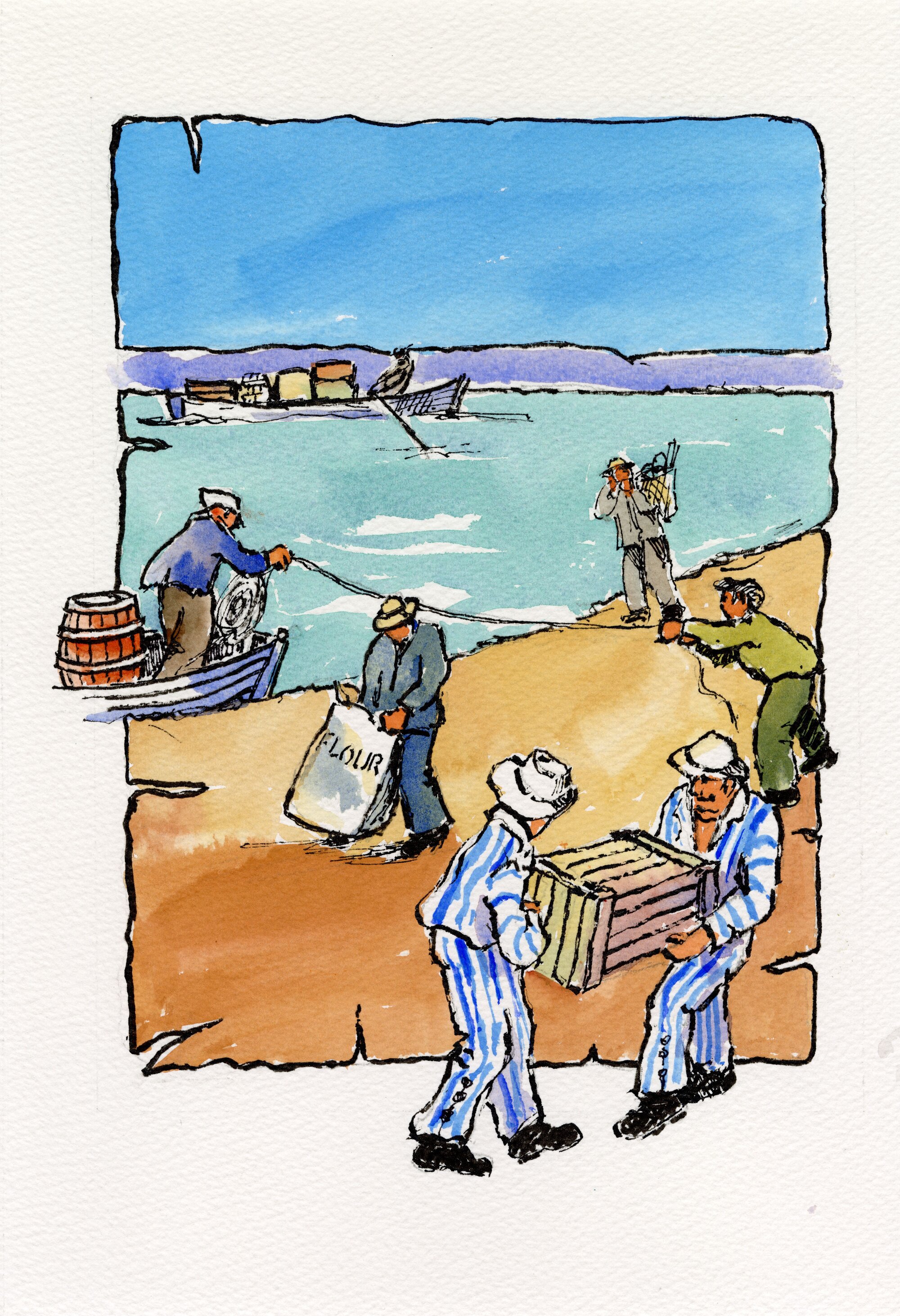 Redcliffe Convict Artwork - Landing Stores