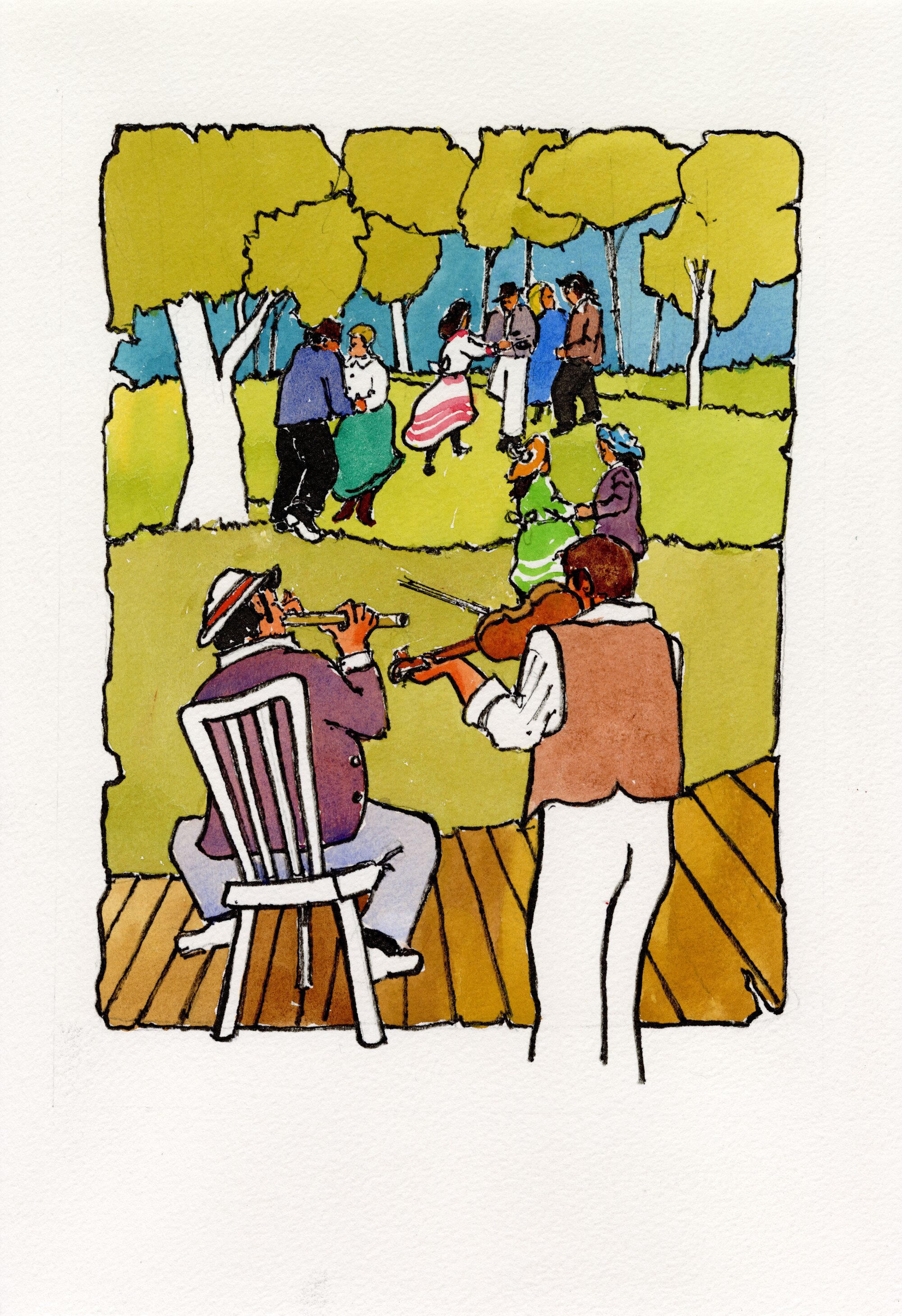 Redcliffe Convict Artwork - Recreation