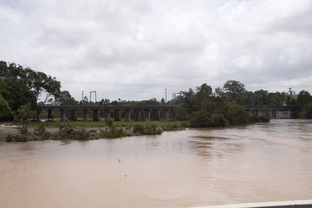January 2011 Flood Event - Floodwaters in the North Pine River have receded substantially