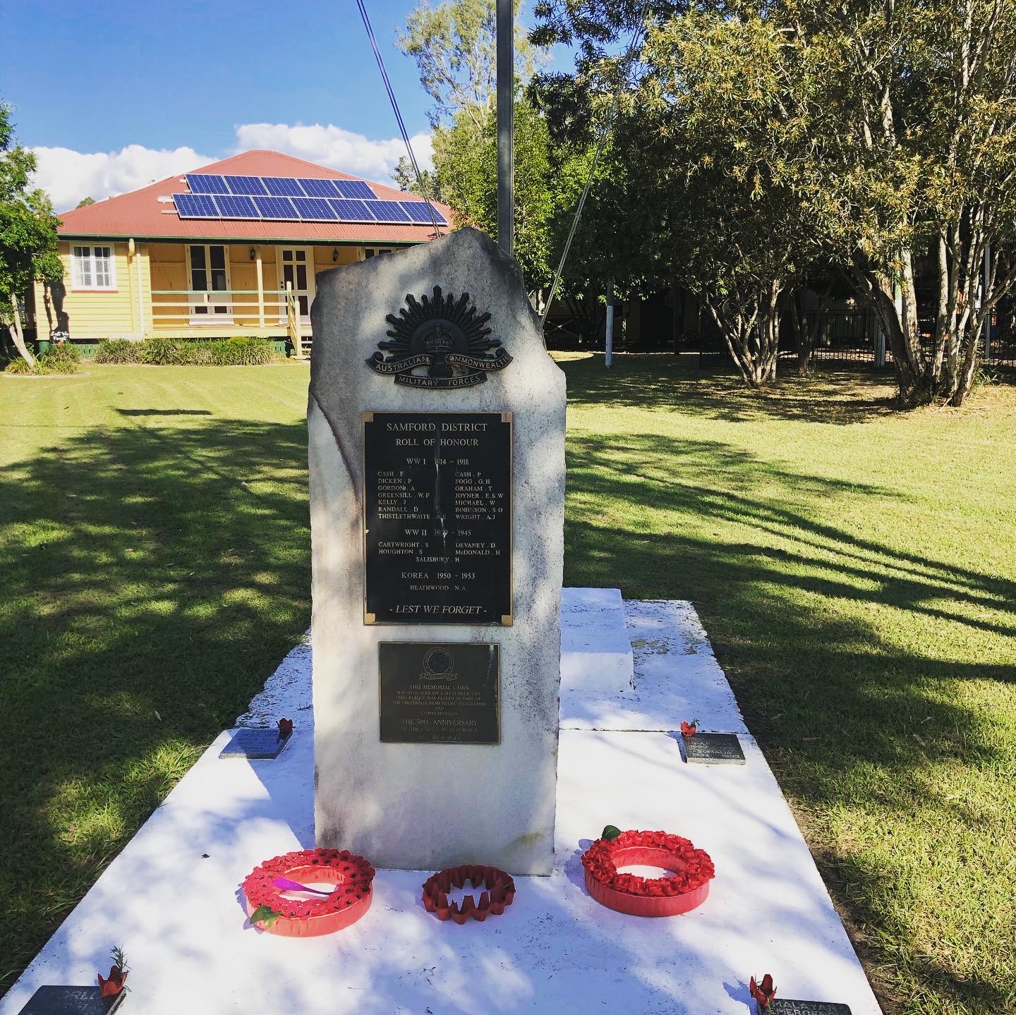McLean Road North Camp Mountain - 25 April 2020 - Samford Anzac Memorial - 001