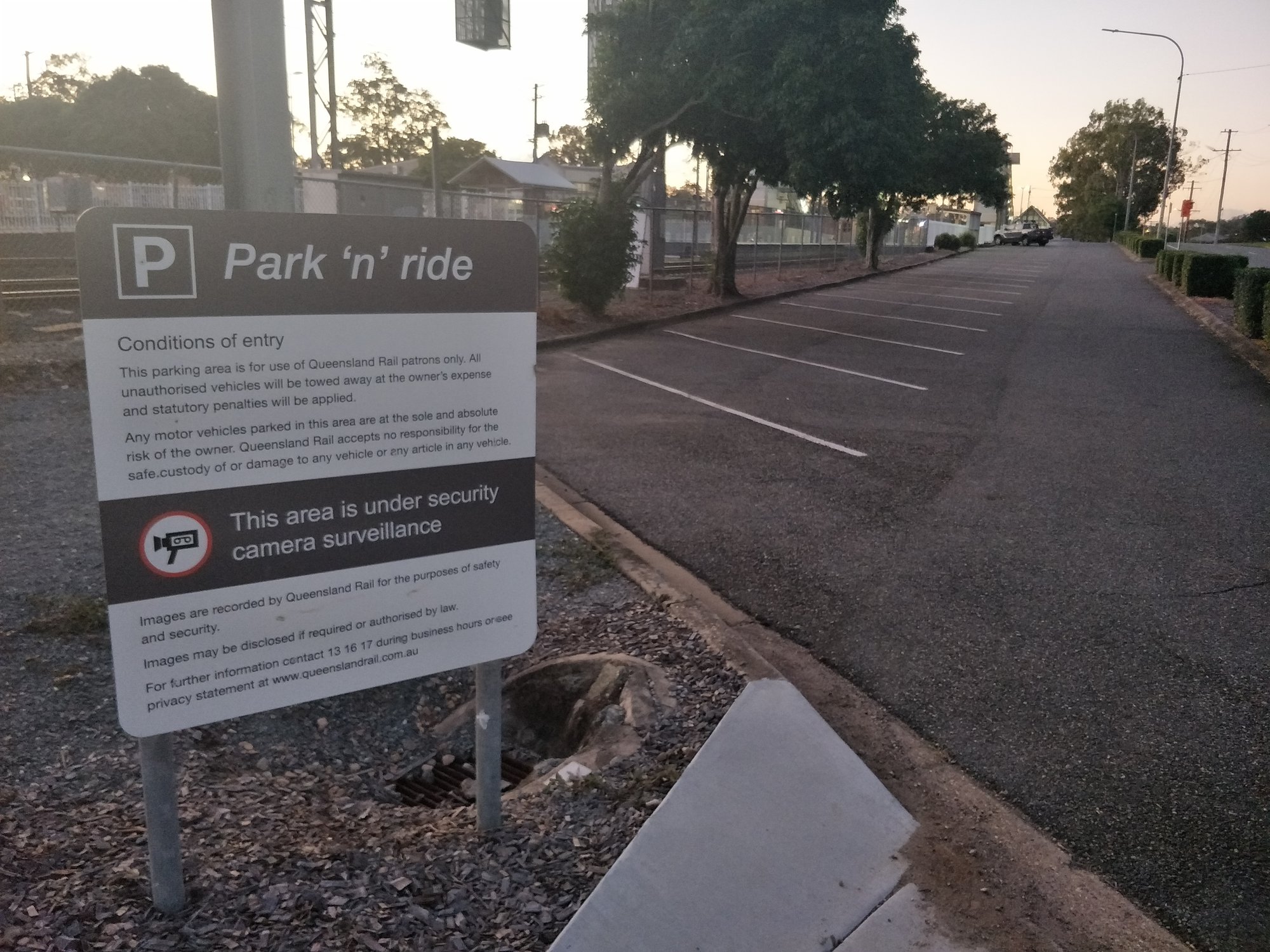 Lawnton Train Station Station Rd Lawnton - 14 April 2020 - 5.10pm Lawnton Station Carpark - 003