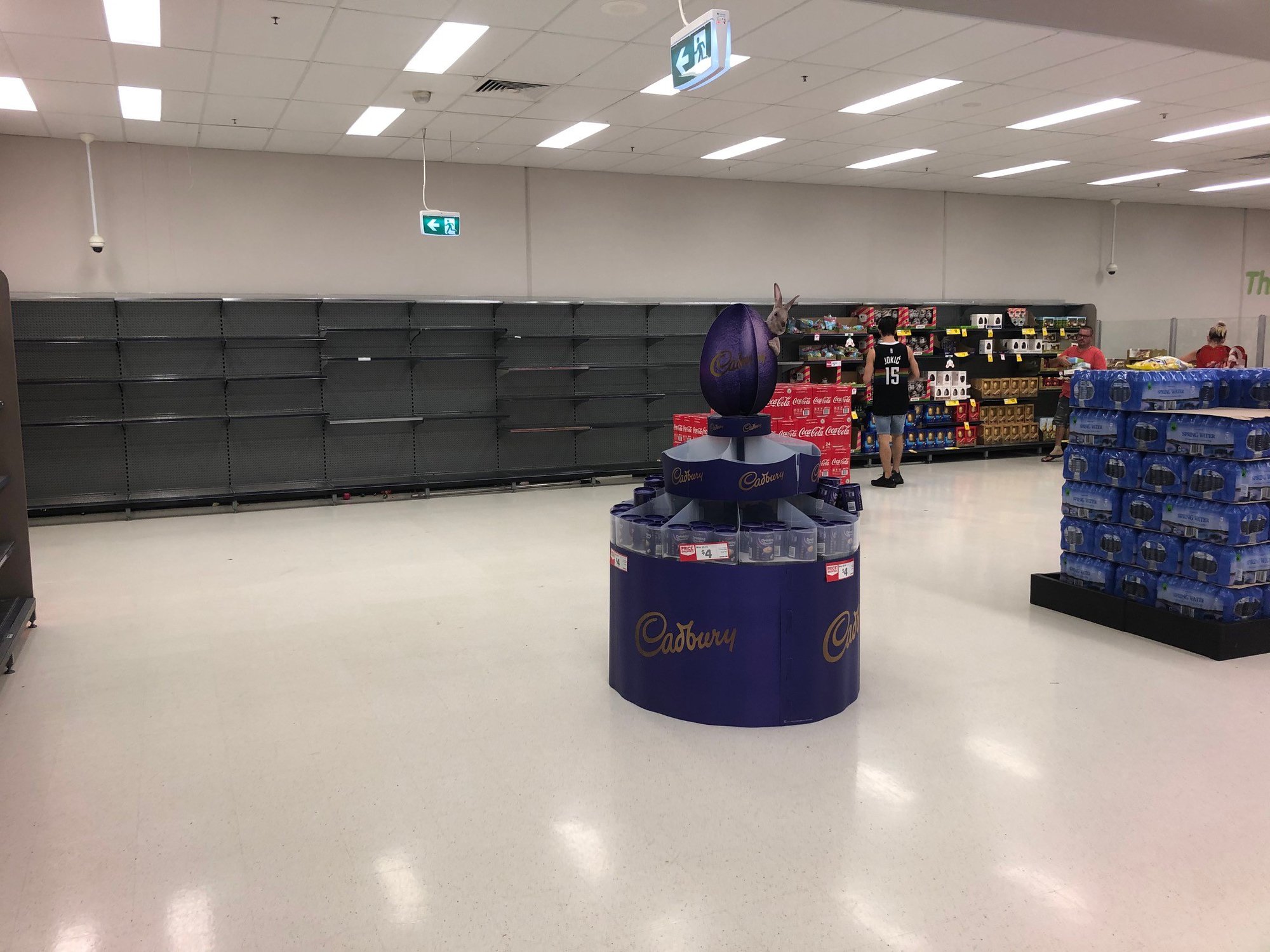 Woolworths Supermarket - Warner Marketplace Samsonvale Road Warner - 10 April 2020 - Woolworths Easter eggs Good Friday