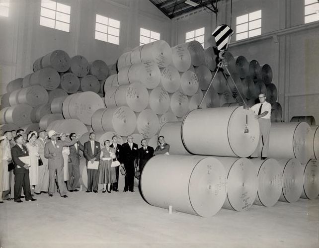 Inaugural Opening Factory Tour - December 1957