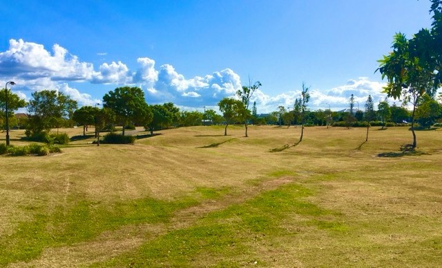 Lionheart Crescent Park Newport - 05 May 2020 - empty park