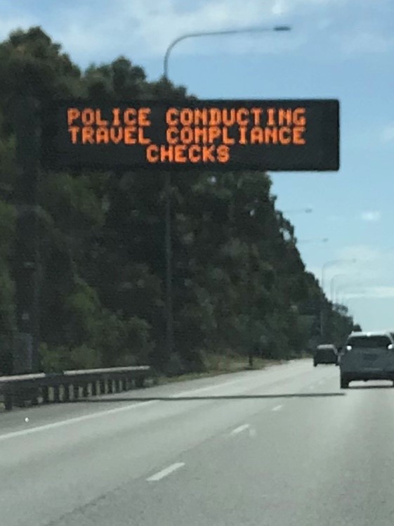 Bruce Highway Strathpine - 12 May 2020 - Signage - 003