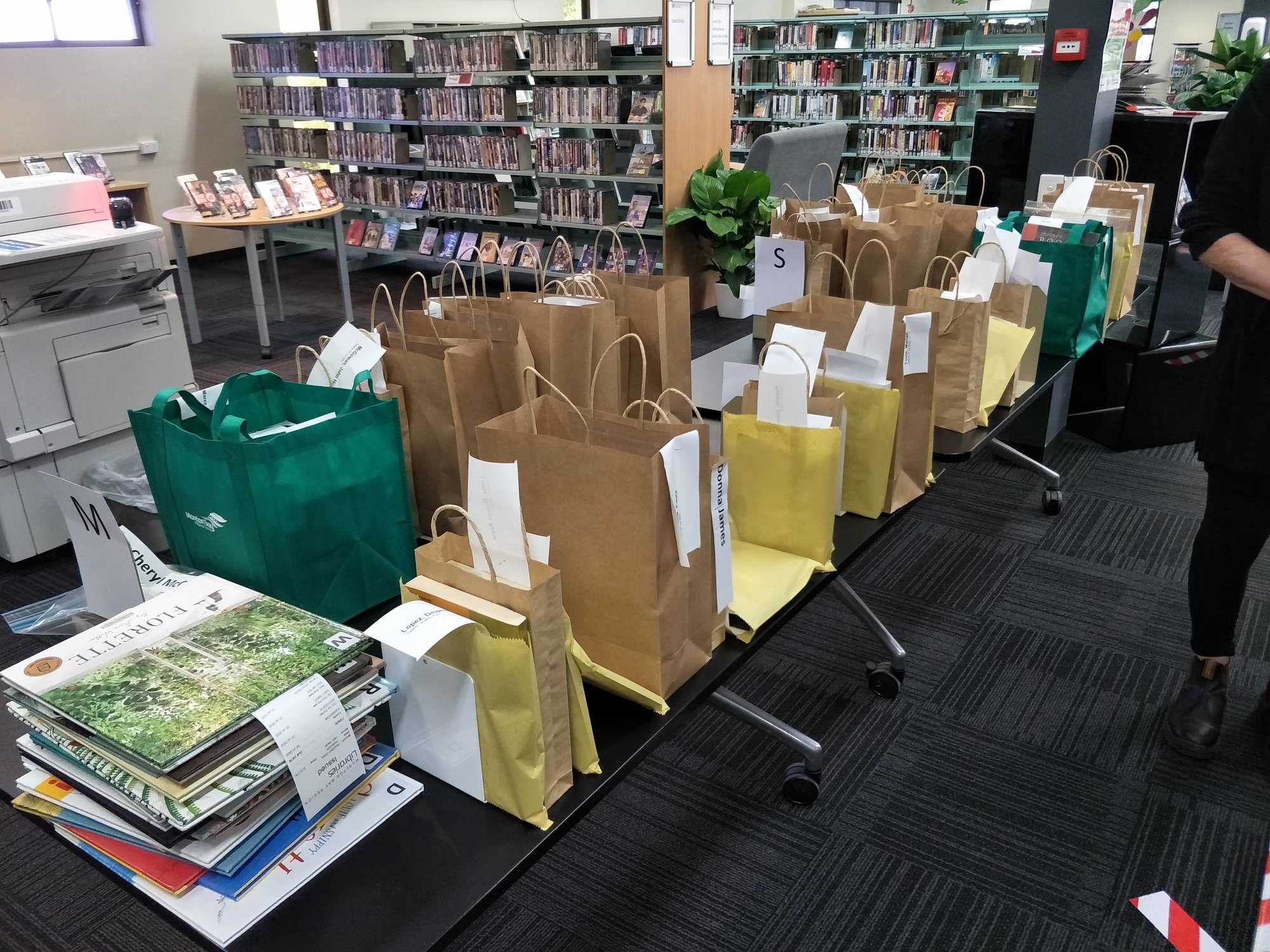 Woodford Library - Elizabeth Street Woodford - 18 May 2020 - reopening reservation collection
