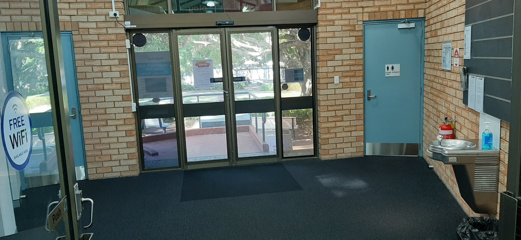 Deception Bay Library - Bayview Terrace Deception Bay - 15 May 2020 - reopening foyer