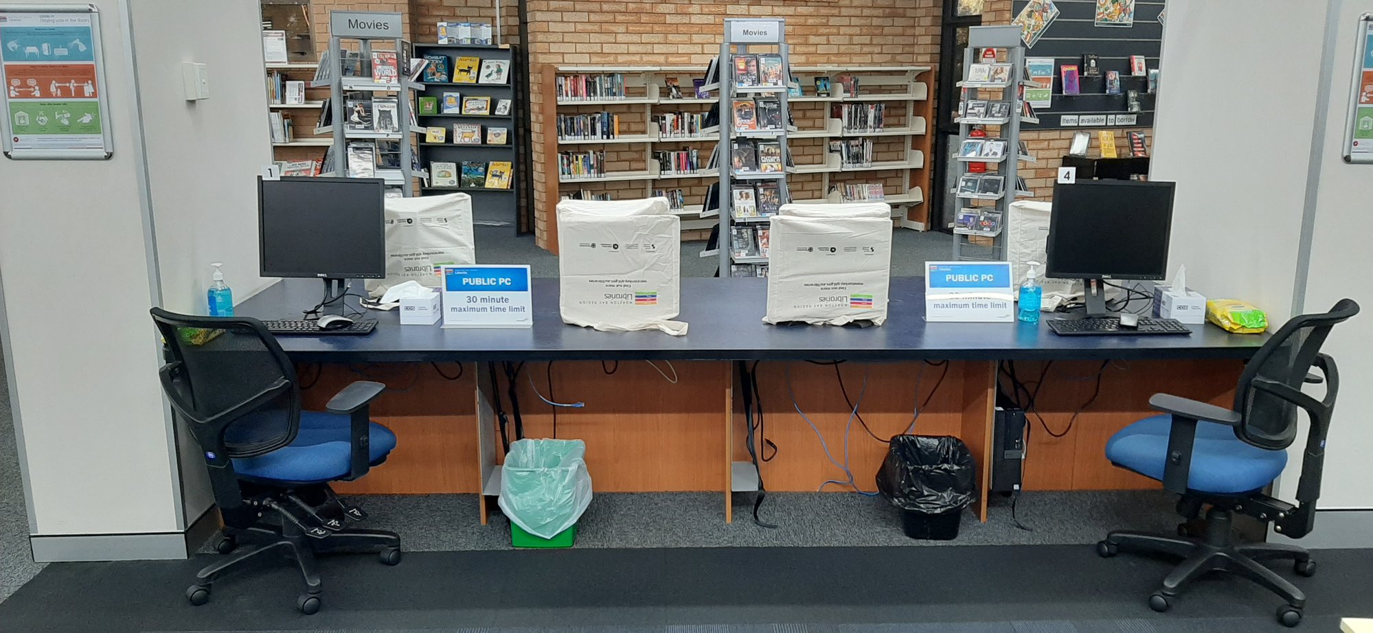 Deception Bay Library - Bayview Terrace Deception Bay - 15 May 2020 - reopening public pcs