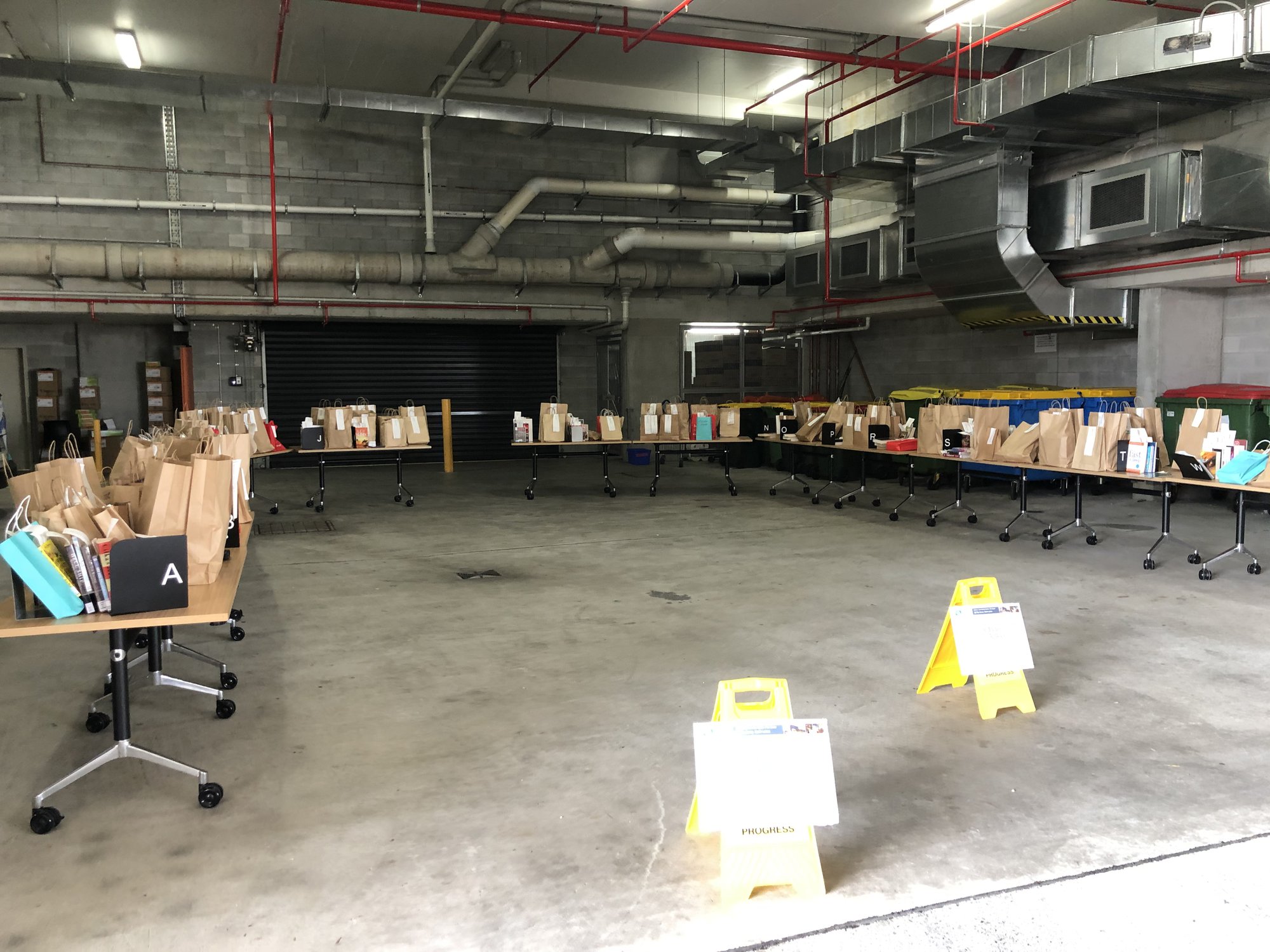 North Lakes Library - The Corso North Lakes - 15 May 2020 - reopening loading bay 11am