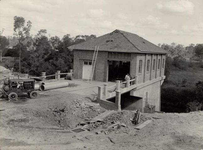 Pine Rivers Shire Council Pump Station construction