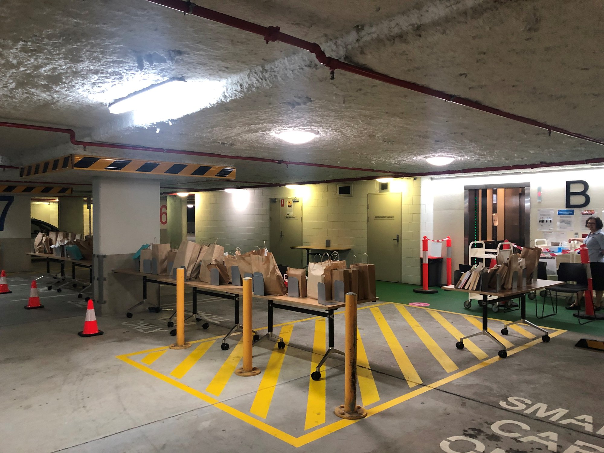 North Lakes Library - The Corso North Lakes - 18 May 2020 - reopening reservations pickup lift entrance