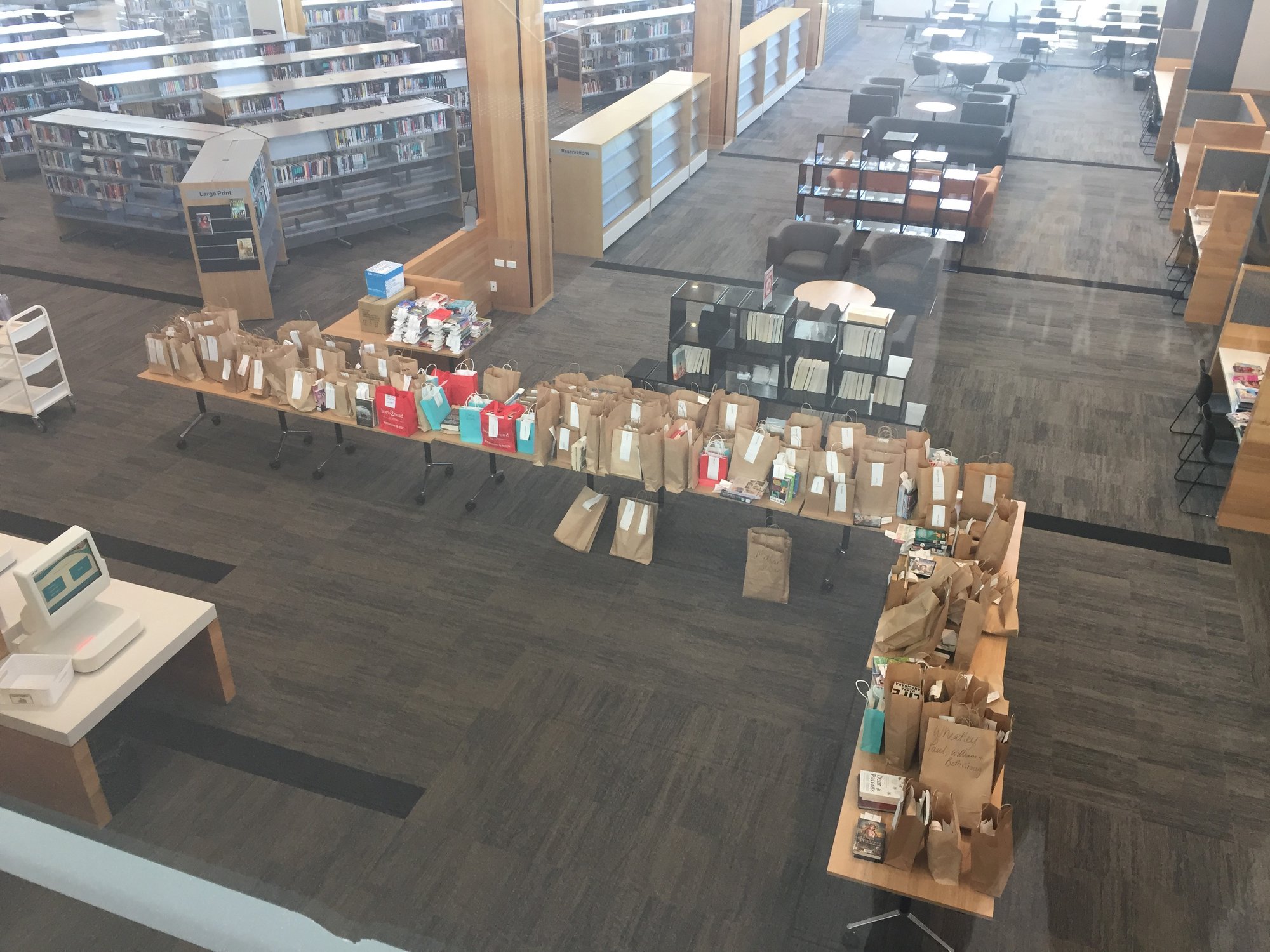 North Lakes Library - The Corso North Lakes - 14 May 2020 - Express pickups still building